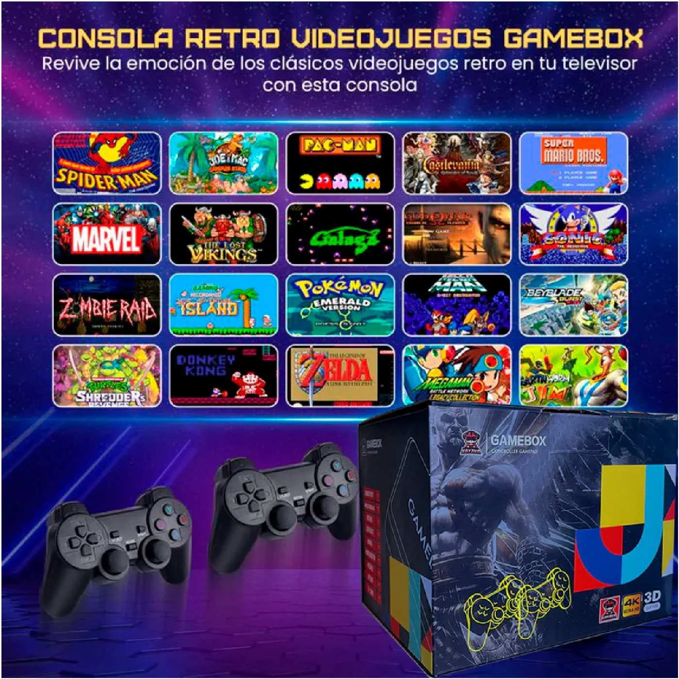 Consola G11 Android 42 Mil Juegos - Imagen 3