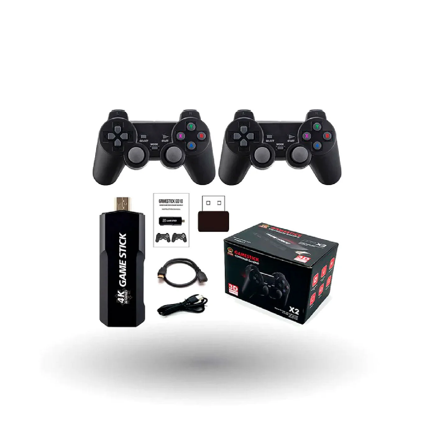 Consola X2 Mandos Recargables 35 Mil Juegos - Imagen 1