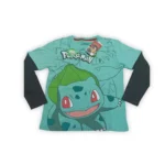 Pokemon Polo de manga Larga Kids -bulbasaur