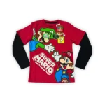 Polo Manga larga - Super Mario