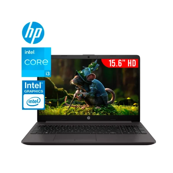 Notebook HP 250 G9, 15.6" LCD LED HD Core i3-1215U 1.20/4.40GHz, 8GB DDR4-3200MHz -1x8GB