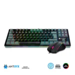 Kit Gamer Antryx | Teclado Mecánico y Mouse GC-5500 | Switch Azul