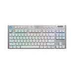 Teclado Gamer Logitech G915 X Tkl Lightspeed Bt Lightsync Rgb Mechanical White | 920-012732