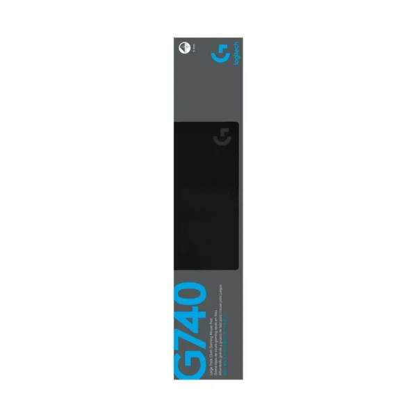 Pad Mouse Logitech G740 | Gamer Cloth Large Black | 943-000804
