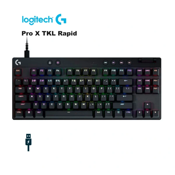Logitech Pro X TKL Rapid Análogo Teclado USB-C  P/N 920-012143