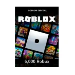 ROBLOX: 6000 Robux | Código Digital