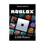 ROBLOX: 8000 Robux | Código Digital